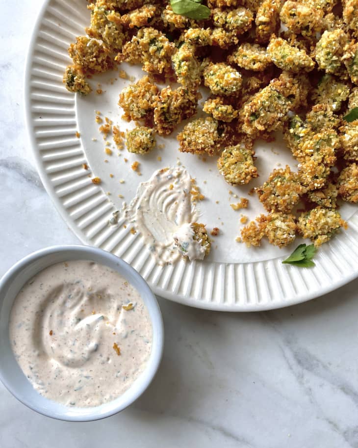 Air Fryer Okra Recipe (With Homemade Remoulade Sauce) The Kitchn